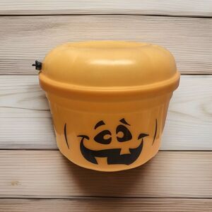 McDonald's Halloween Pumpkin Happy Meal Bucket Pail McPunk'n Vintage 1993